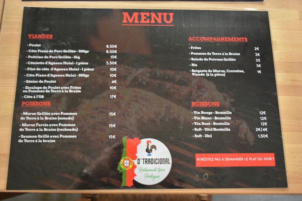 O’Tradicional restaurant typique portugais à Wattrelos LusoJornal